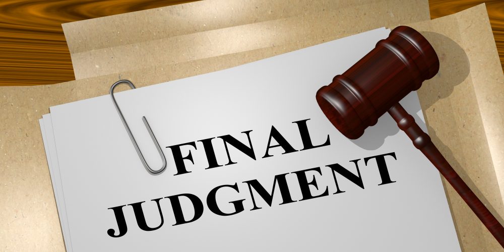The Effect of a Final Judgment of Eviction