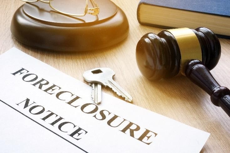 A foreclosure notice
